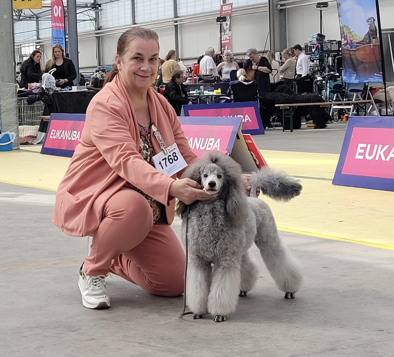 klik om te vergroten Vayen op de Dogshow Rijnland in Hazerswoude (15-04-2024)